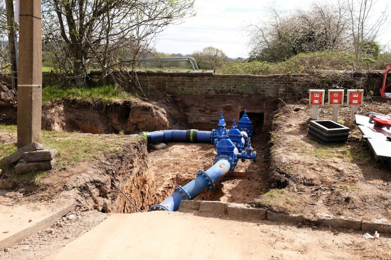 Damaged Plumbing Replacement detail