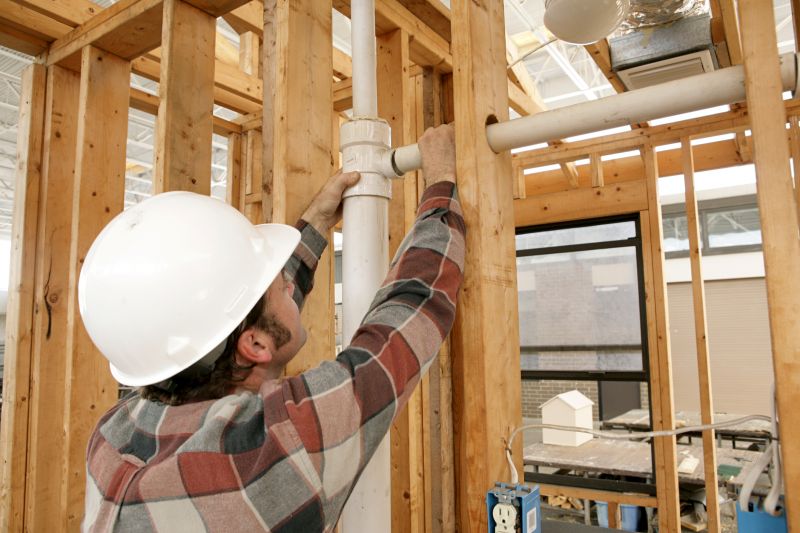 Rough Plumbing Installation detail